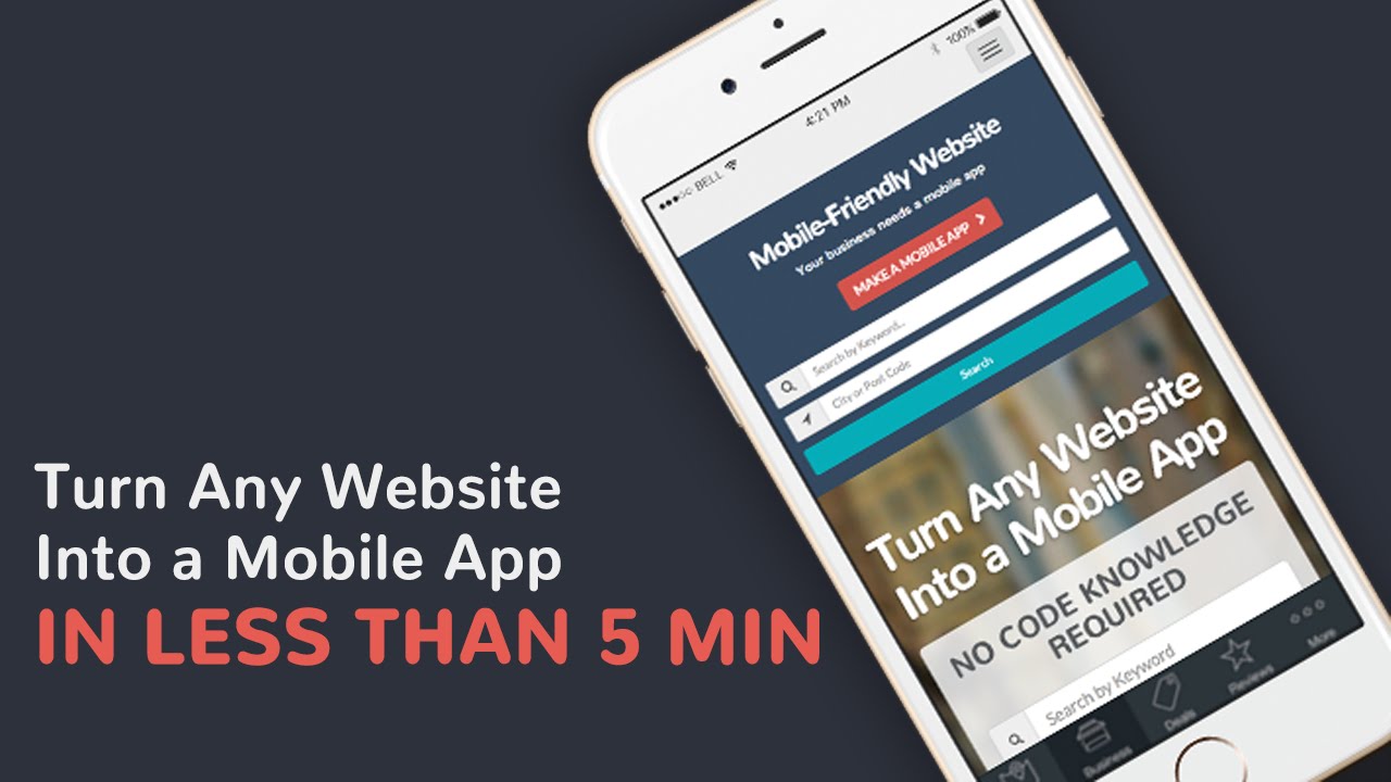 How to Turn a Website into a Mobile App