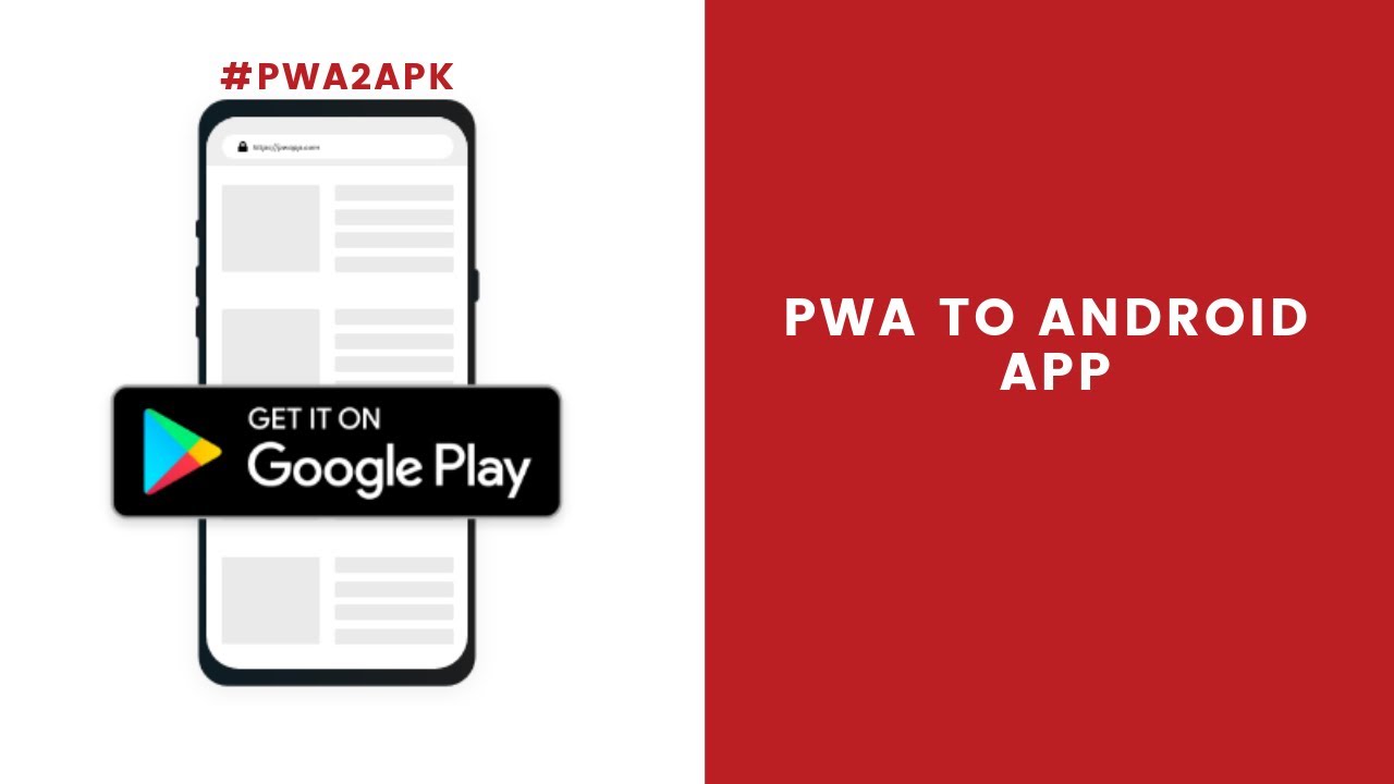 Upload PWA to Play store using PWA2APK – Convert PWA to APK – PWA2APK