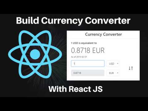 Build a real time Currency Converter with React JS