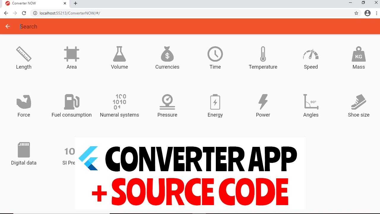Flutter All In One Converter App With Source Code – Mobile, Web & Desktop