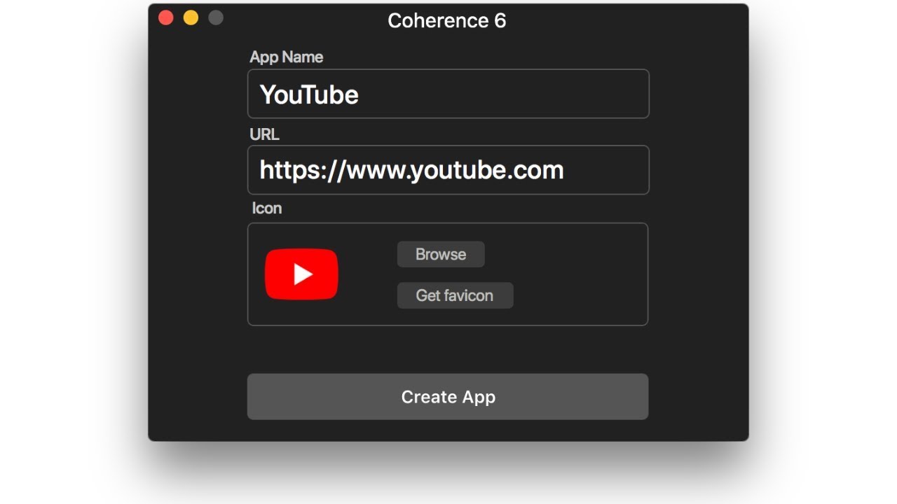 Coherence 6 Beta – Turn websites into apps on your Mac using Google Chrome