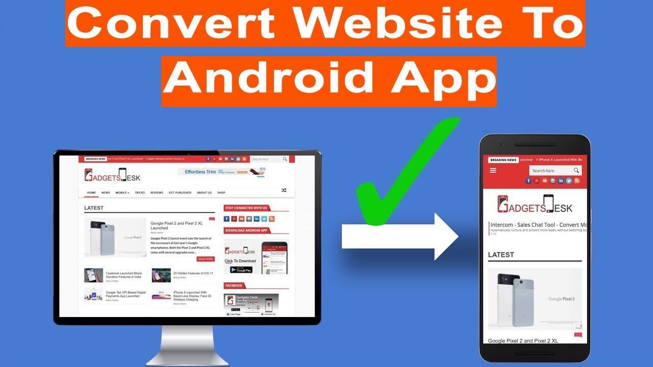 How to Convert WordPress website to a android app in 4 Minutes | convert a website into app free