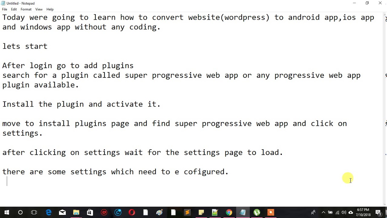 HOW TO CONVERT YOUR WEBSITE TO ANDROID APP, IOS APP AND WINDOWS APP WITHOUT CODING (PWA)