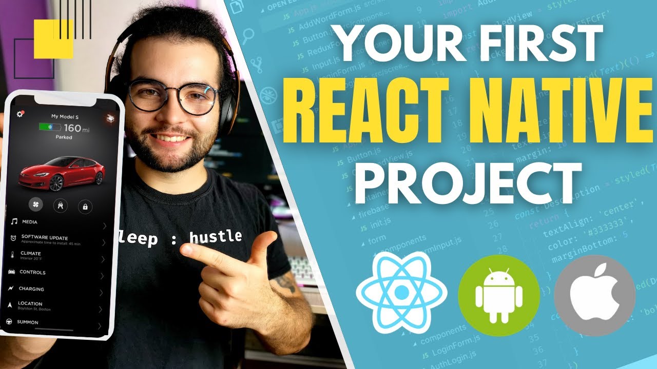 🔴Build your first App in React Native in under 2 hours [ Tutorial for beginners ]
