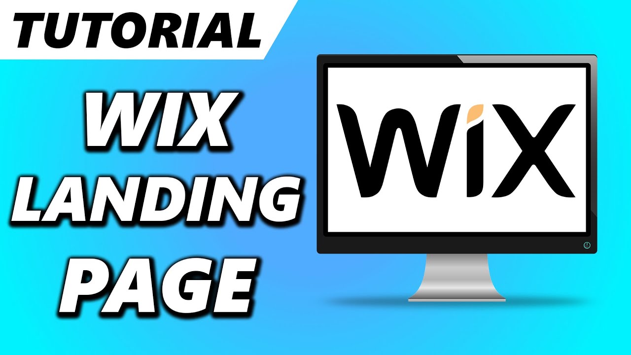 BUILD WIX LANDING PAGE: How to Make A Free Landing Page That Converts on Wix