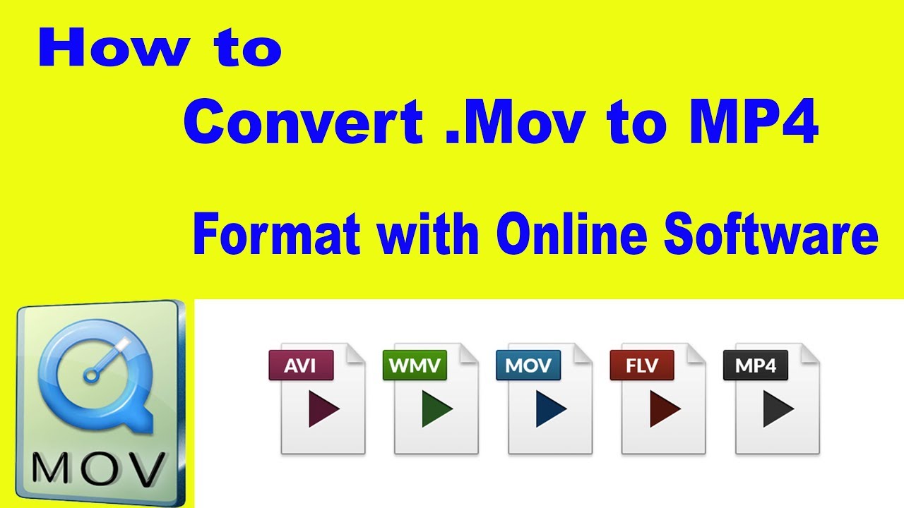 online .mov to mp4 converter