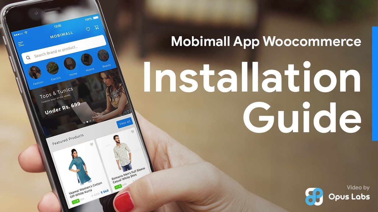 Android Woocoomerce App Installation + iOS Woocommerce App Installation -MobiMall Guide | IONIC