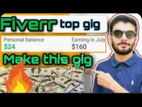 Top fiverr gig 🔥 Trending and easy gig boosting trick