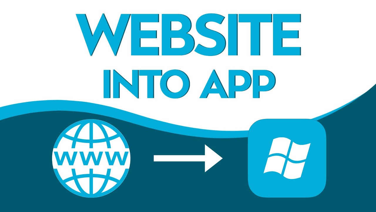 Convert any Website into a Windows App