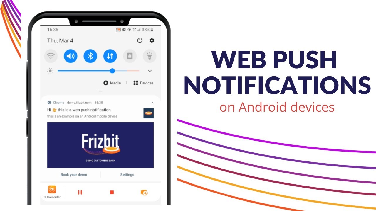 Web Push Notifications on Android Devices | Frizbit