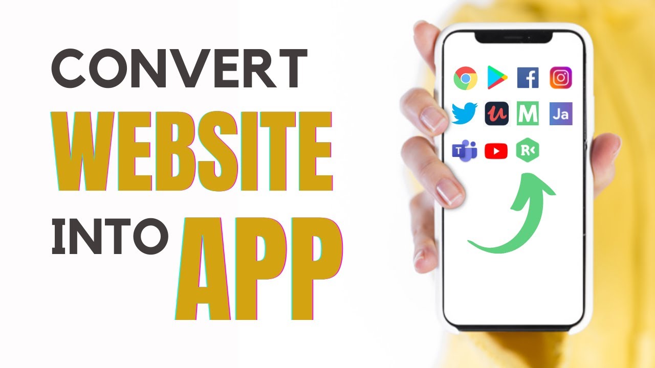 Convert Website into Mobile App