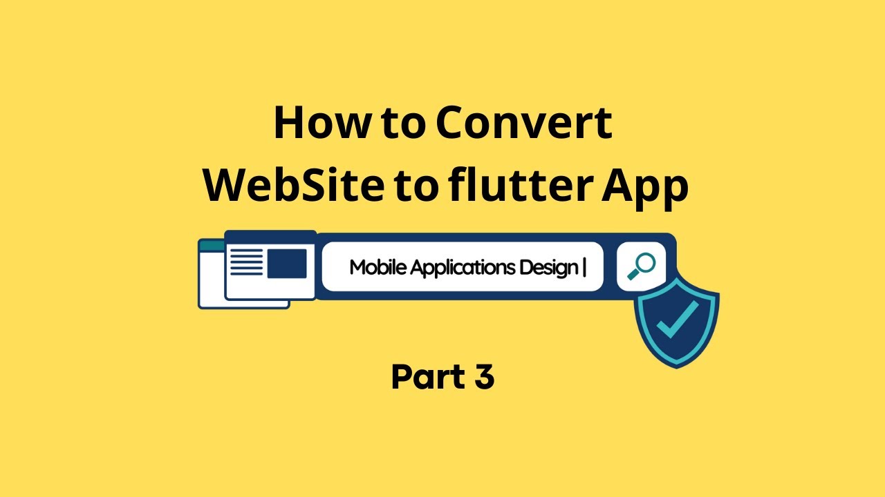 convert web site to flutter app part 3
