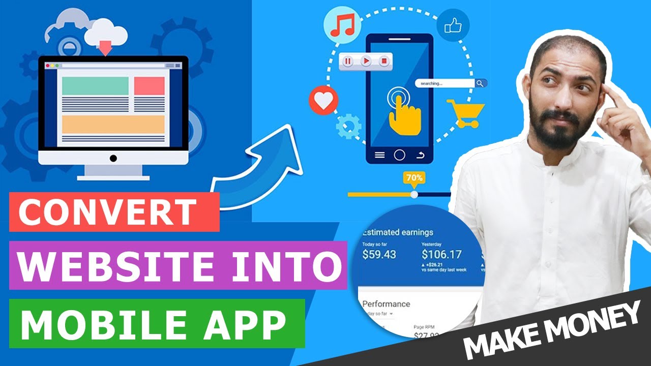 Convert Website to Android App – Make Money From Mobile Apps 2021