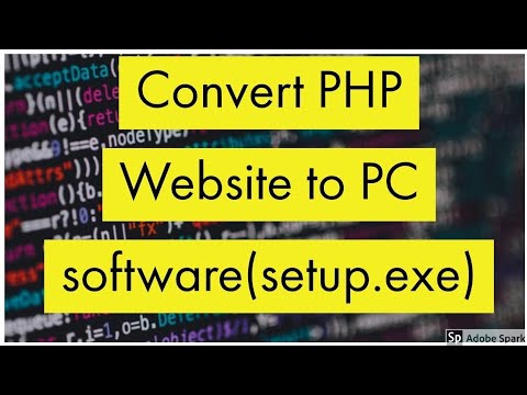 Converting Website into PC Software(setup.exe) with live Database