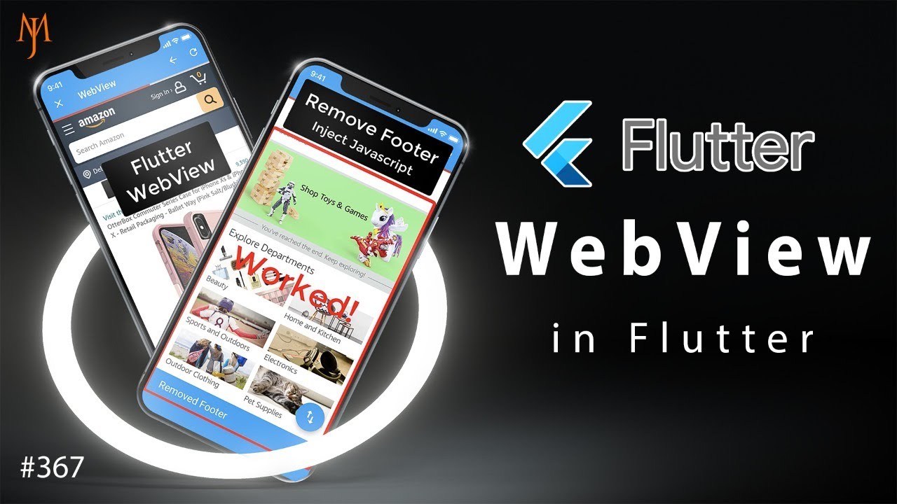 Flutter Tutorial – WebView App | The Right Way [2021] 1/3 Load URL, HTML, Javascript – Android, iOS