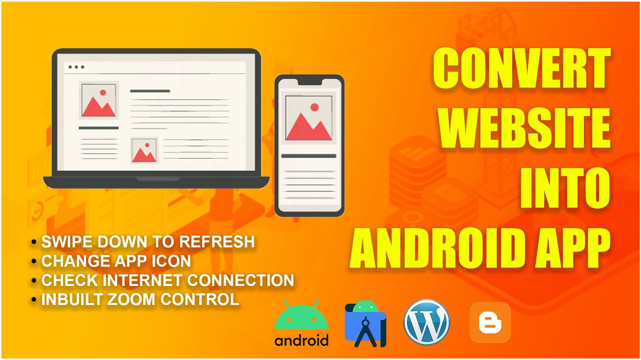 How to Convert Any Website into Android App Free Using Android Studio