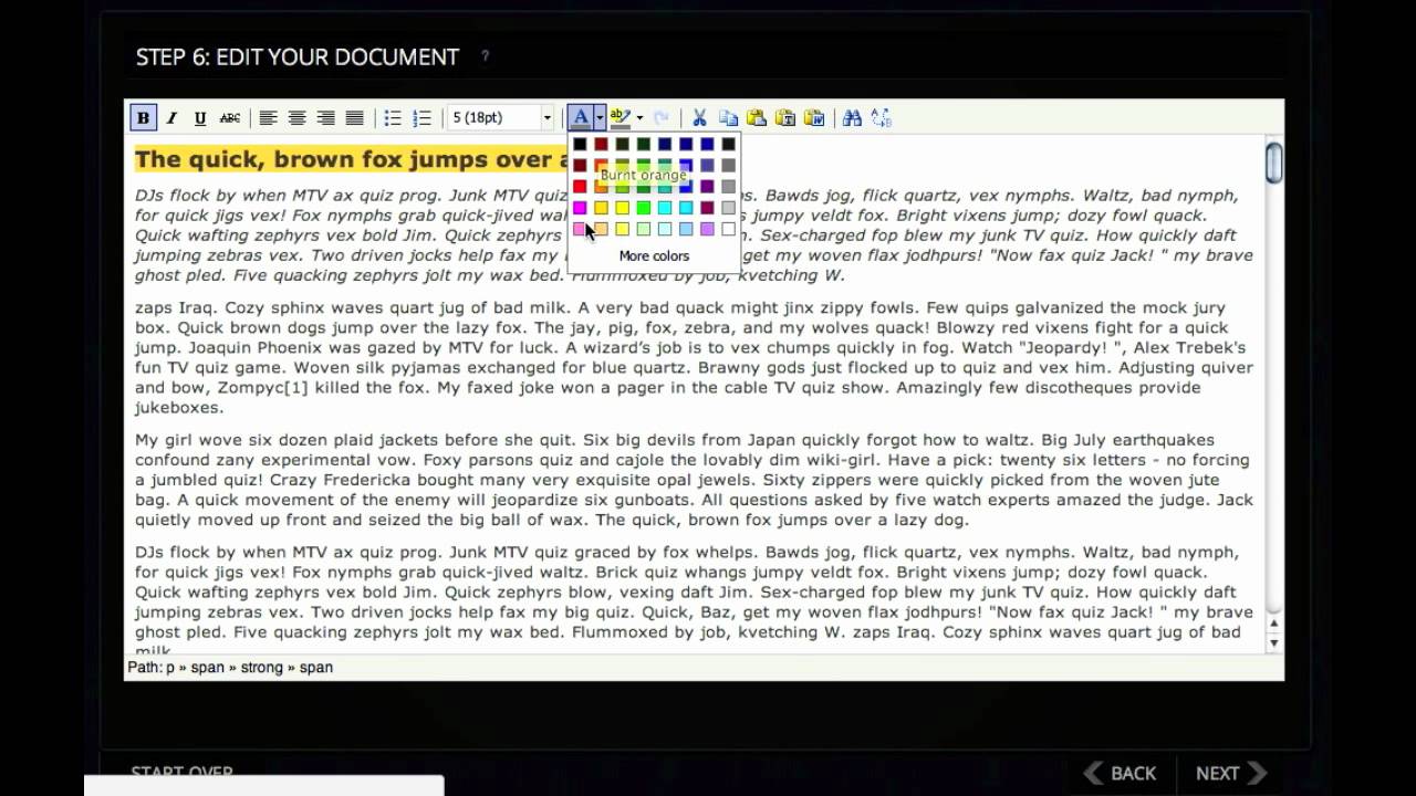 Edit and Convert Word to PDF (free web app)