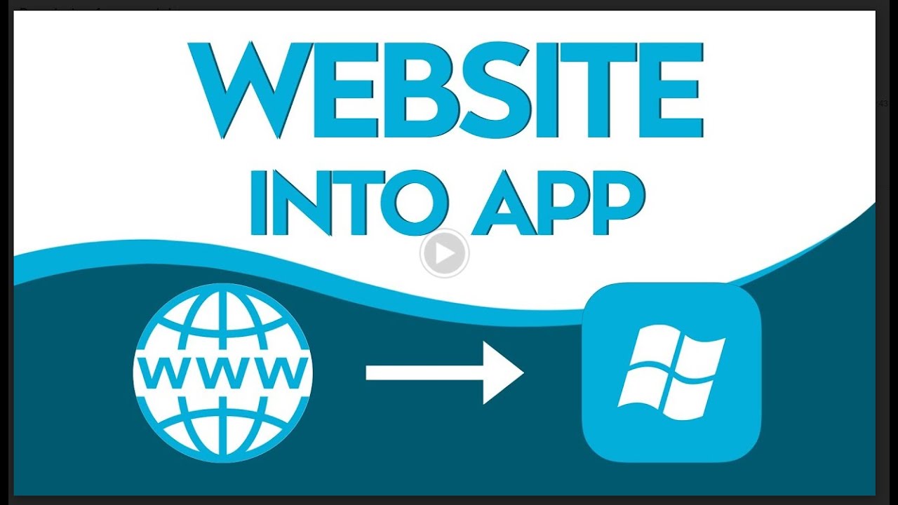 Convert any Website into app