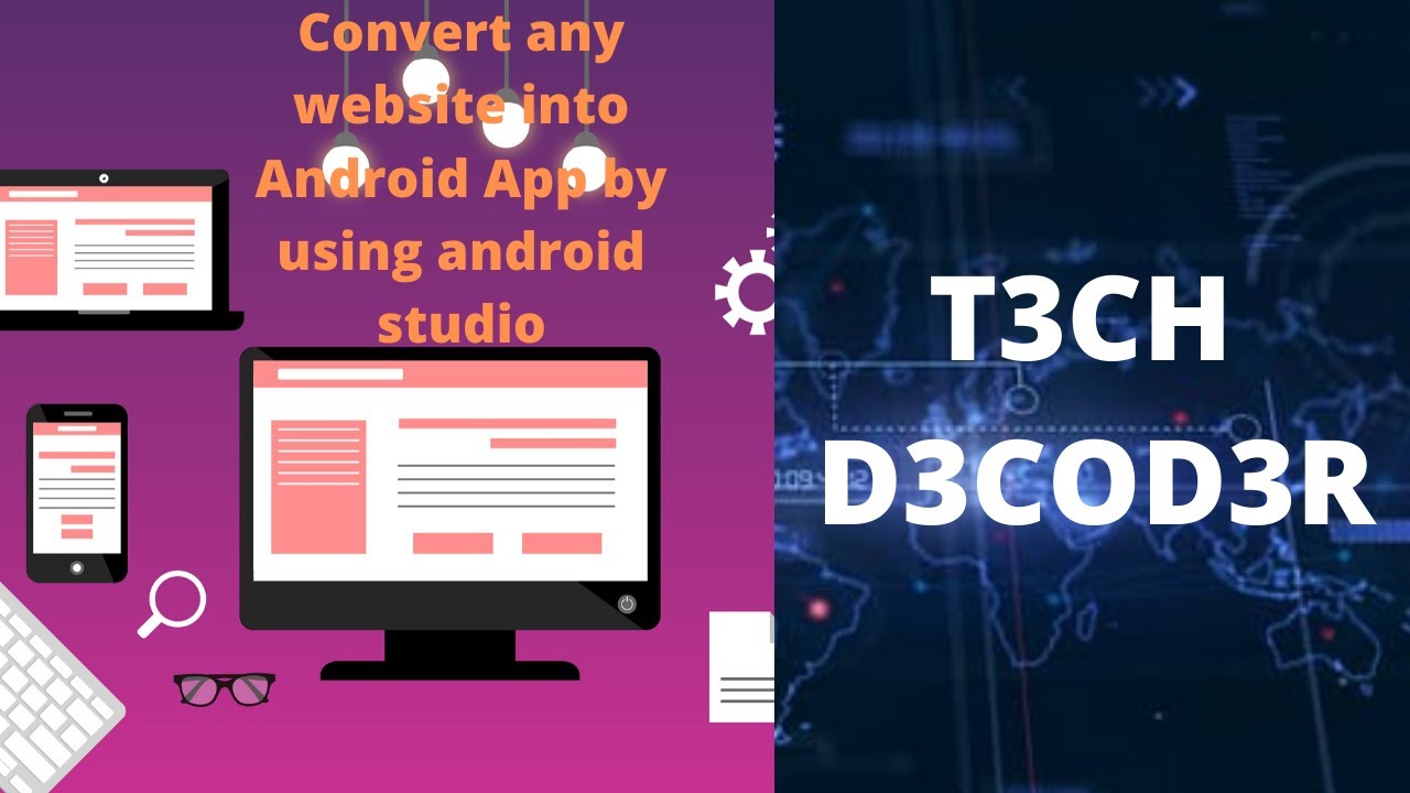Convert a Website into Android Application using Android Studio without investment